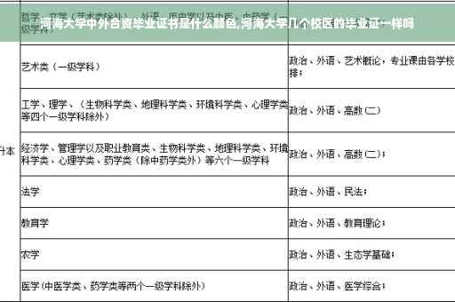 河海大学中外合资毕业证书是什么颜色,河海大学几个校区的毕业证一样吗