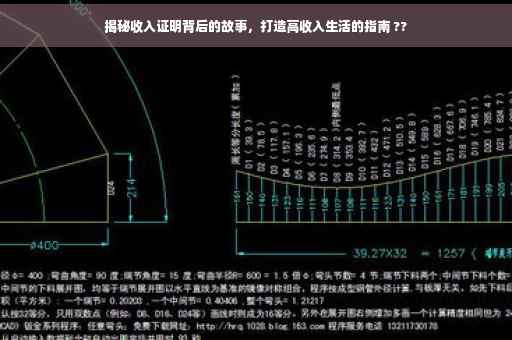 揭秘收入证明背后的故事，打造高收入生活的指南 ??