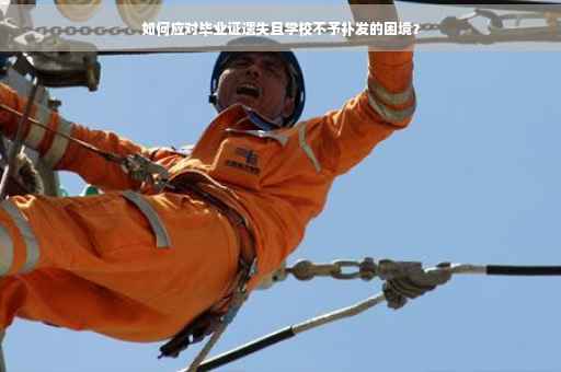 如何应对毕业证遗失且学校不予补发的困境？