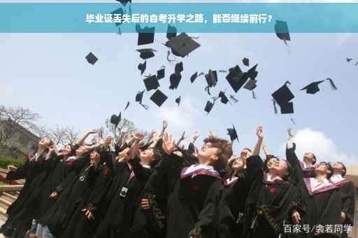 毕业证丢失后的自考升学之路，能否继续前行？