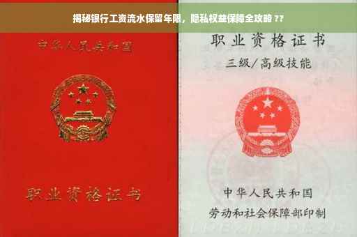 揭秘银行工资流水保留年限，隐私权益保障全攻略 ??
