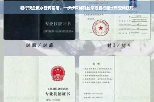 银行现金流水查询指南，一步步教你轻松掌握银行流水账查询技巧