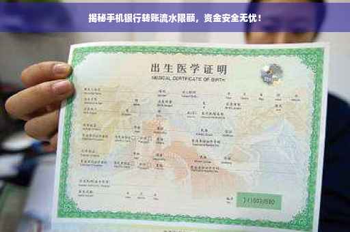 揭秘手机银行转账流水限额，资金安全无忧！