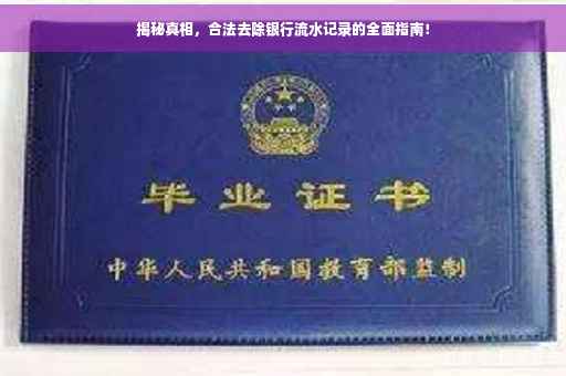 揭秘真相，合法去除银行流水记录的全面指南！