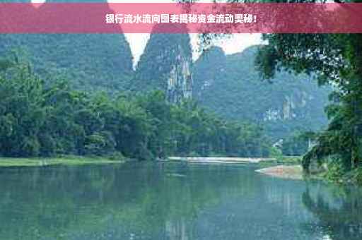 银行流水流向图表揭秘资金流动奥秘！