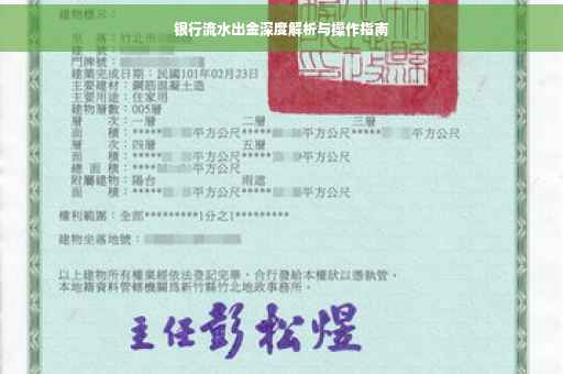 银行流水出金深度解析与操作指南