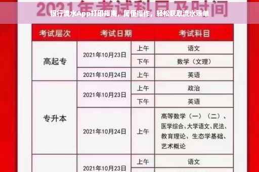 银行流水App打印指南，简便操作，轻松获取流水账单