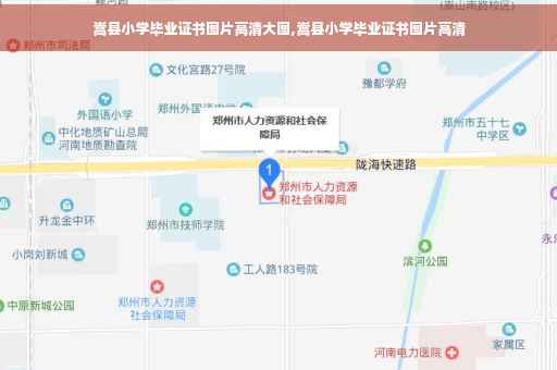 嵩县小学毕业证书图片高清大图,嵩县小学毕业证书图片高清