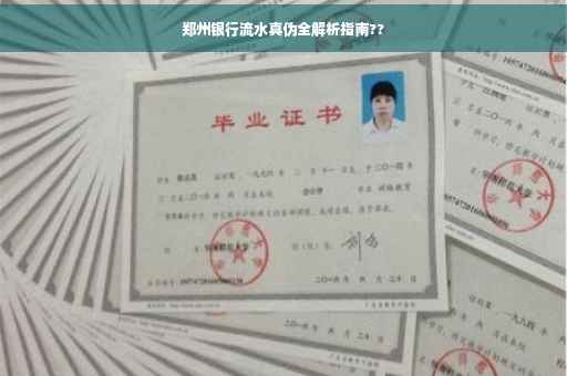 郑州银行流水真伪全解析指南??
