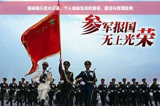 揭秘银行流水记录，个人金融生活的查看、解读与管理指南