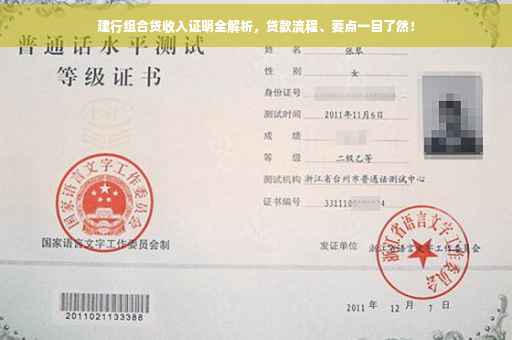 建行组合贷收入证明全解析，贷款流程、要点一目了然！