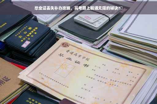 毕业证丢失补办攻略，高考路上畅通无阻的秘诀?✨