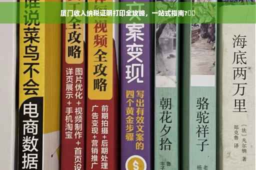 厦门收入纳税证明打印全攻略，一站式指南?⚡️