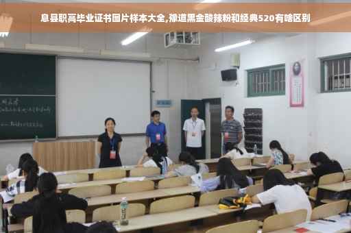 息县职高毕业证书图片样本大全,豫道黑金酸辣粉和经典520有啥区别