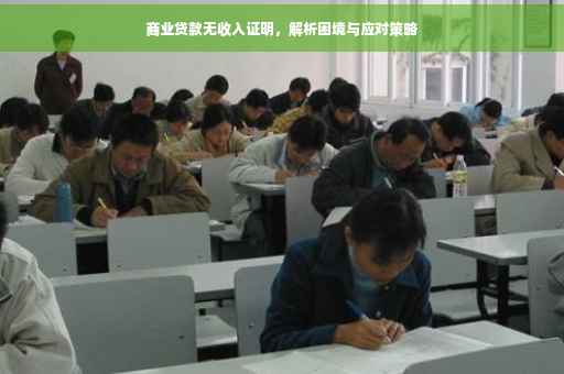 商业贷款无收入证明，解析困境与应对策略
