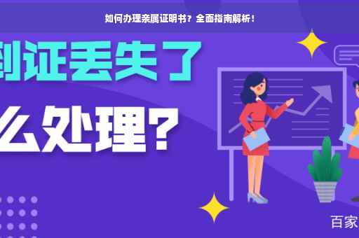 如何办理亲属证明书？全面指南解析！