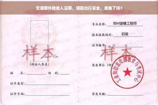 交通意外险收入证明，保障出行安全，准备了吗？