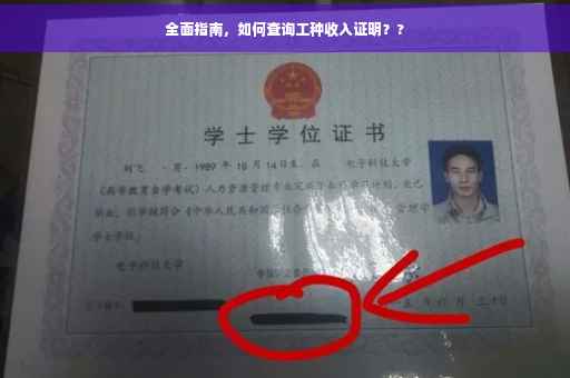 全面指南，如何查询工种收入证明？?