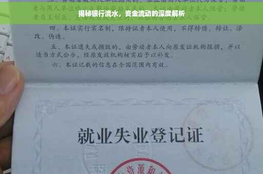 揭秘银行流水，资金流动的深度解析