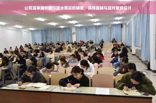 公司监事揭示银行流水背后的秘密，真相揭秘与应对策略探讨