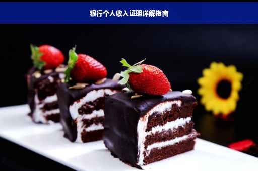 银行个人收入证明详解指南