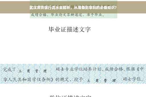 武汉房贷银行流水全解析，从准备到审批的必备知识?