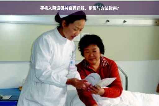 手机入网证明书查看详解，步骤与方法指南?