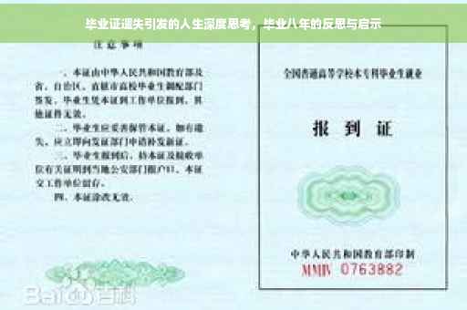 毕业证遗失引发的人生深度思考,毕业八年的反思与启示 毕业证遗失引发的人生深度思考,毕业八年的反思与启示