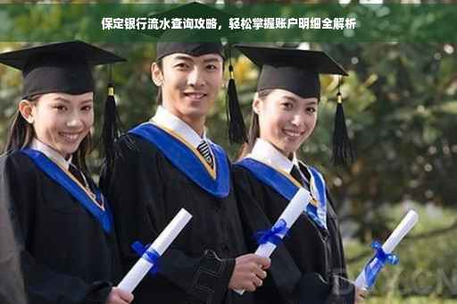 保定银行流水查询攻略，轻松掌握账户明细全解析