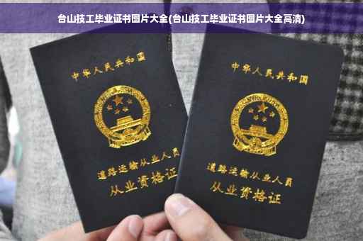 台山技工毕业证书图片大全(台山技工毕业证书图片大全高清)
