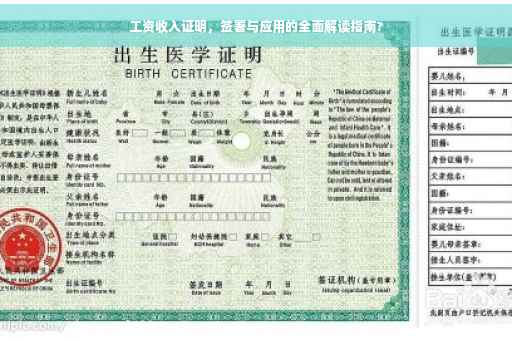 工资收入证明，签署与应用的全面解读指南?