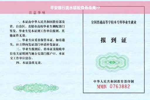 平安银行流水轻松查看指南??