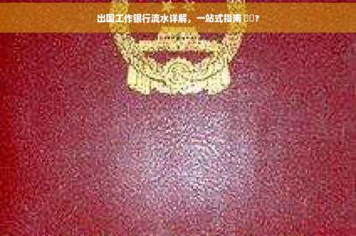 出国工作银行流水详解，一站式指南 ⚡️?