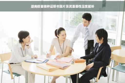 湖南疫苗接种证明书图片及其重要性深度解析