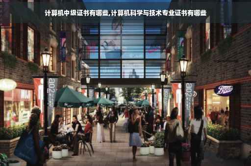 计算机中级证书有哪些,计算机科学与技术专业证书有哪些