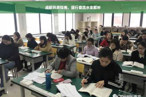 成都购房指南，银行查流水全解析