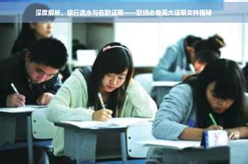 深度解析，银行流水与在职证明——职场必备两大证明文件揭秘