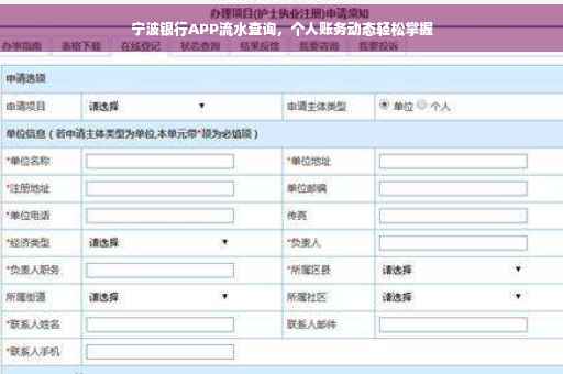 宁波银行APP流水查询，个人账务动态轻松掌握