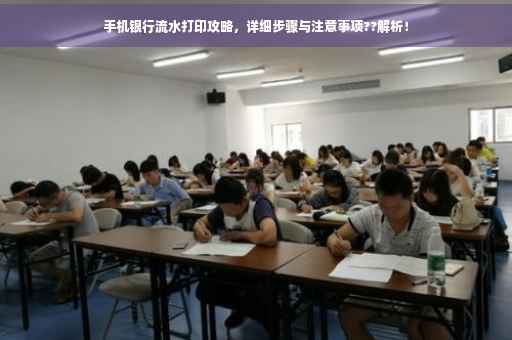 手机银行流水打印攻略，详细步骤与注意事项??解析！