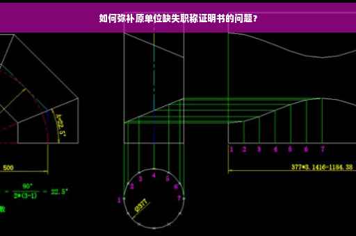 如何弥补原单位缺失职称证明书的问题？