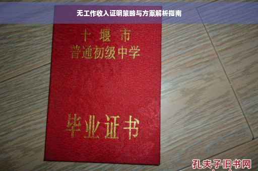 无工作收入证明策略与方案解析指南