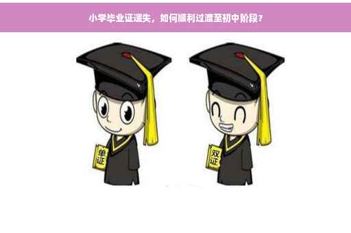 小学毕业证遗失，如何顺利过渡至初中阶段？