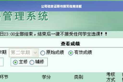 公司验资证明书撰写指南详解