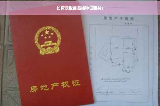 如何获取疫苗接种证明书？
