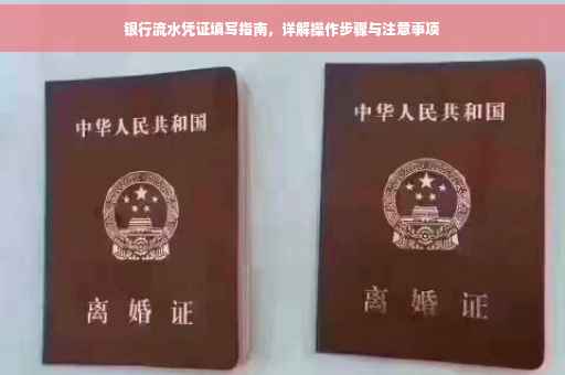 银行流水凭证填写指南，详解操作步骤与注意事项