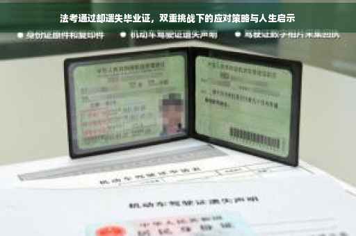 法考通过却遗失毕业证，双重挑战下的应对策略与人生启示