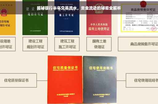 揭秘银行半年交易流水，资金流动的秘密全解析
