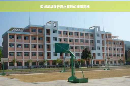 深圳龙华银行流水背后的秘密揭秘