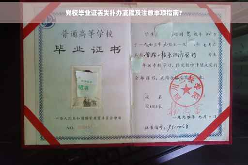 党校毕业证丢失补办流程及注意事项指南?