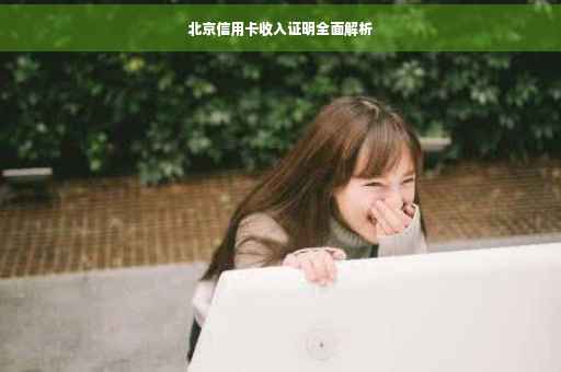北京信用卡收入证明全面解析